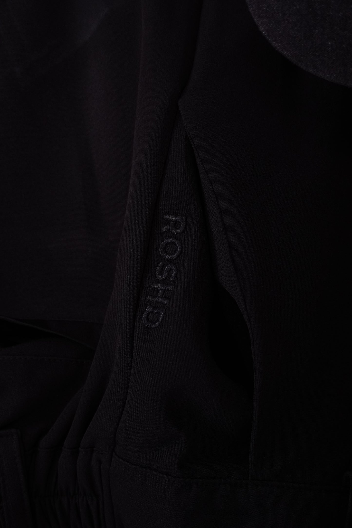 Black Straight Fit Suit Pants